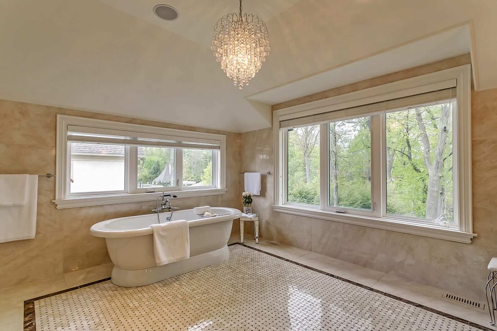 Master suite windows